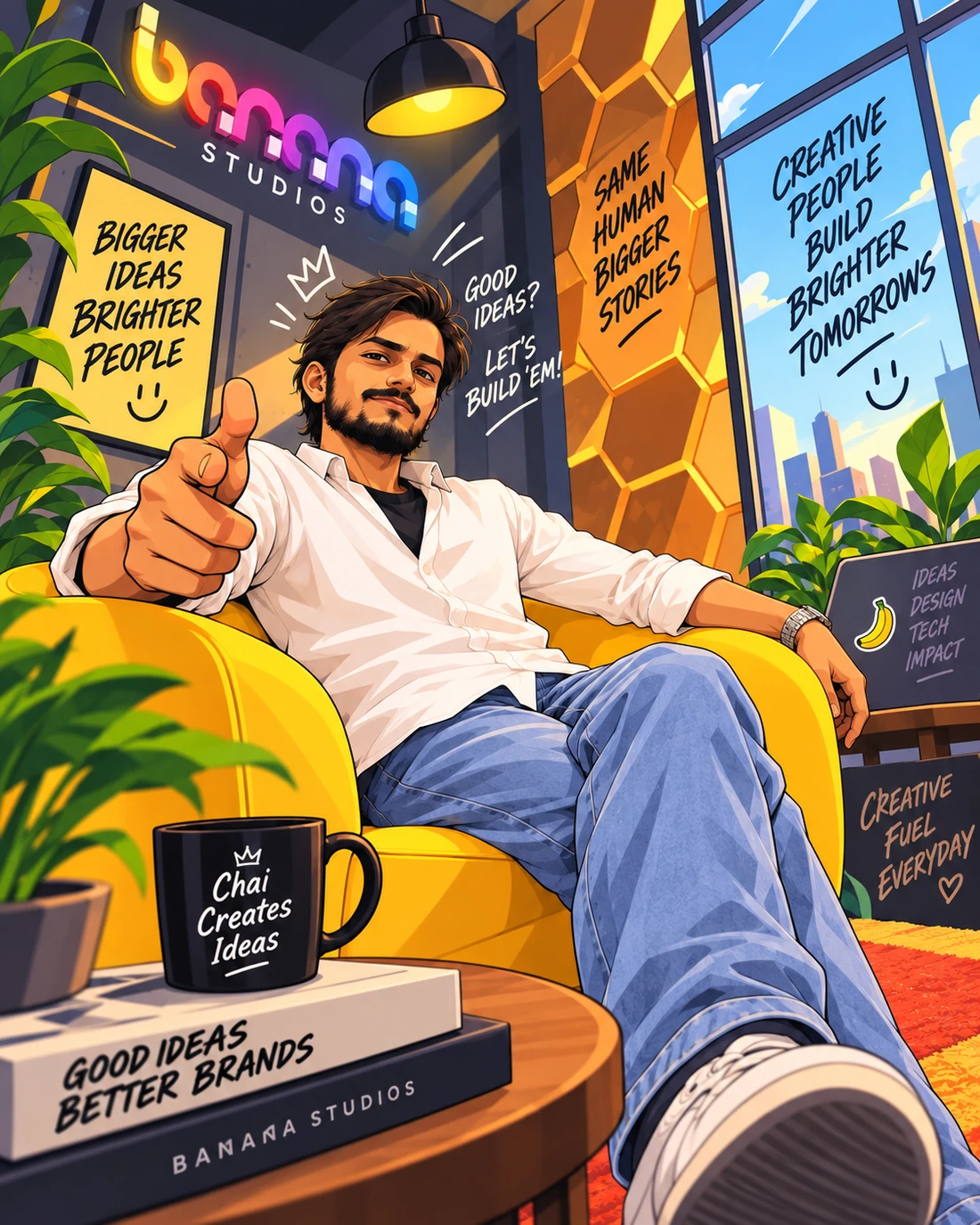 Usama Baqa Ullah Khan, Founder of Banana Studios